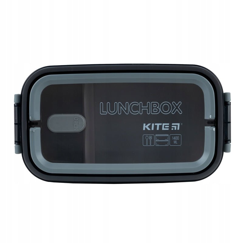 Lunchbox Kite K23-183-1 zamknięty widok z góry, pojemnik na śniadanie dla dzieci