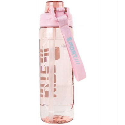 Butelka na wodę bidon do szkoły 800 ml różowa Kite