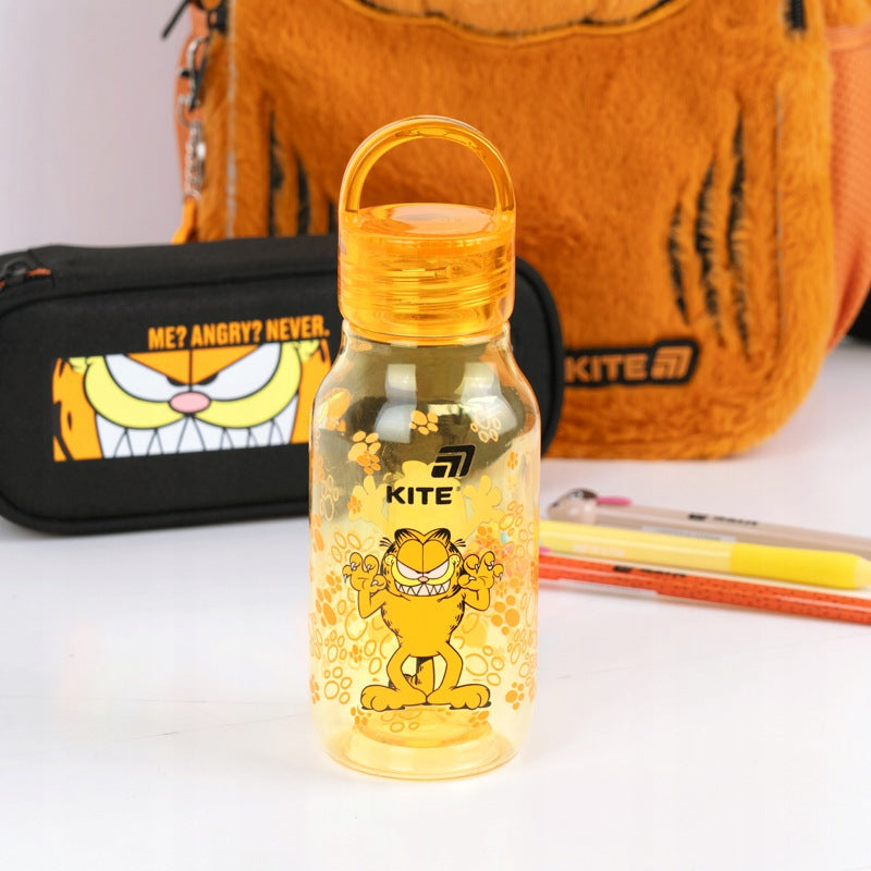 Butelka tritanowa 430 ml dla dzieci z kotkiem Garfield z uchwytem Kite
