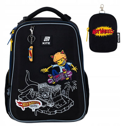 Tornister szkolny Kite dla chłopców Hot Wheels Skate