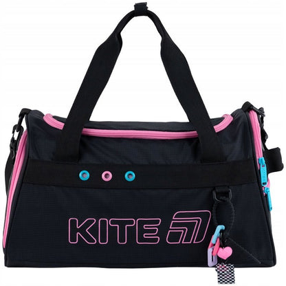 Torba podróżna Kite K25-2505-2 w dziewczęcym stylu z regulowanym paskiem, pojemność 16 l