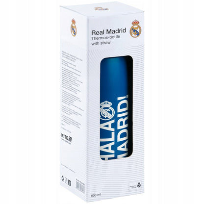 Termos ze słomką Kite Real Madryt 600ml