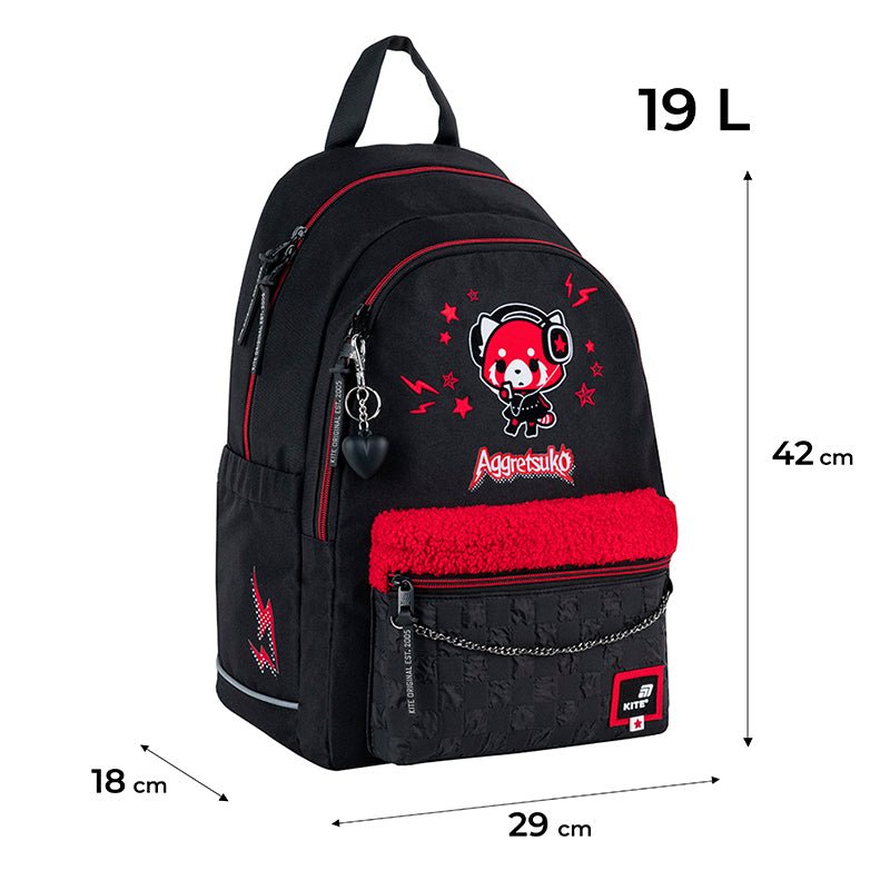 Szkolny plecak Kite w licencji Aggretsuko – inspiracja dla nastolatków