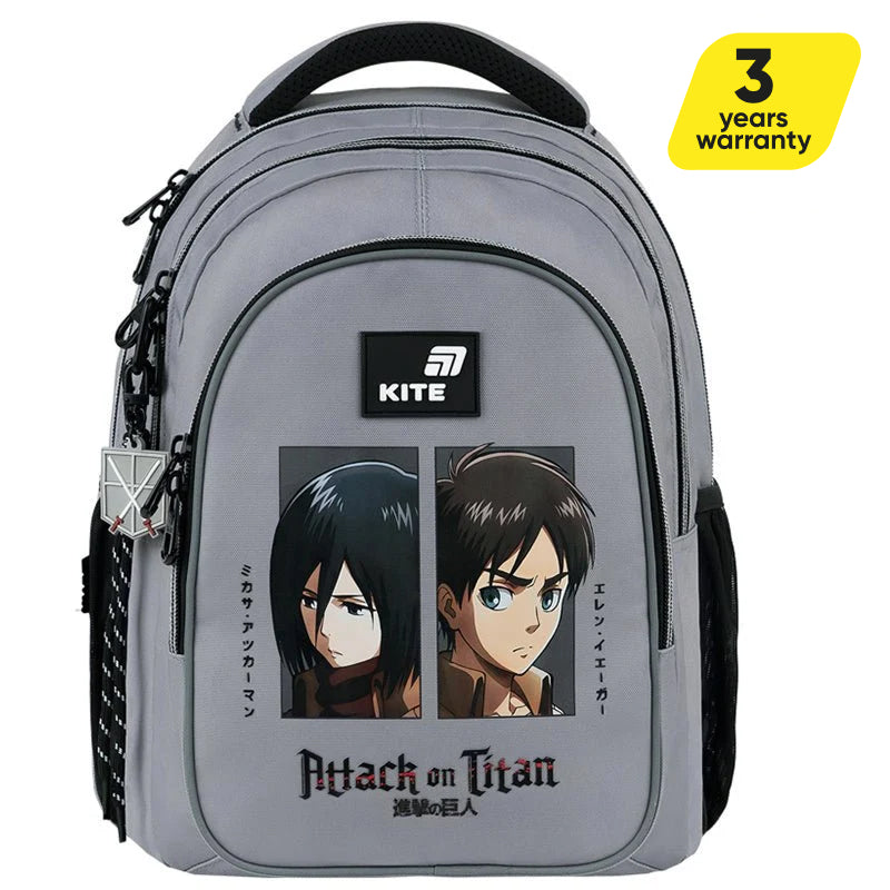 Rucsac școlar ortopedic Kite Attack on Titan pentru băieți 9-12 ani