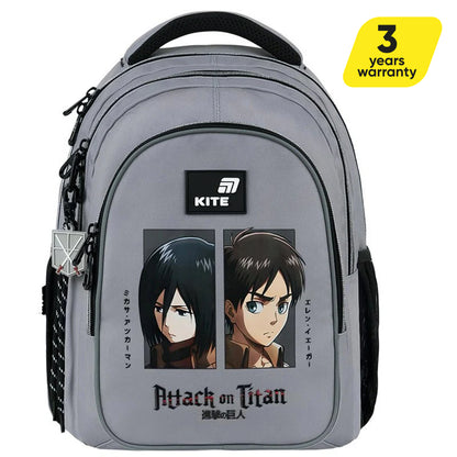 Rucsac școlar ortopedic Kite Attack on Titan pentru băieți 9-12 ani