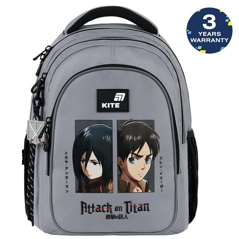 Rucsac școlar ortopedic Kite Attack on Titan pentru băieți 9-12 ani