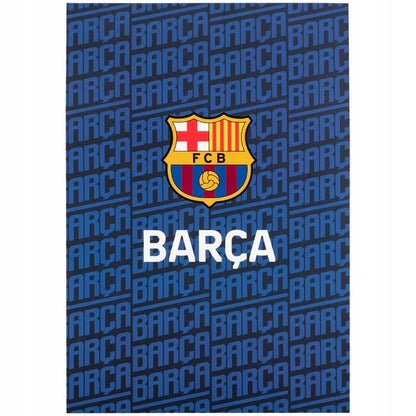 Notes A5 w kratkę FC Barcelona Kite dla chłopców