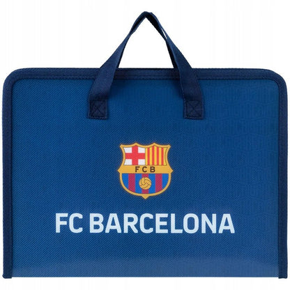Teczka FC Barcelona z zamkiem i rączkami A4 Kite