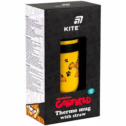 Modny kubek Garfield w oryginalnym kartoniku Kite, doskonały pomysł na upominek.