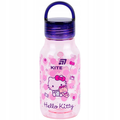 Różowa tritanowa butelka na wodę Kite Hello Kitty 430 ml do szkoły