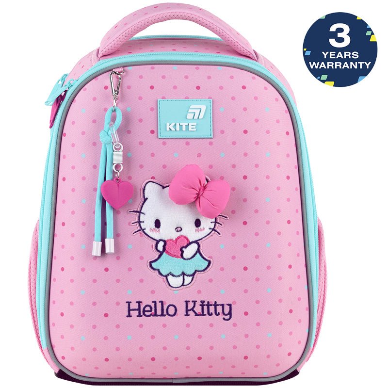 Ghiozdan școlar ortopedic Hello Kitty Kite pentru fete până la clasa I