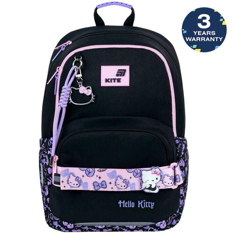 Rucsac școlar Kite Hello Kitty negru pentru fete