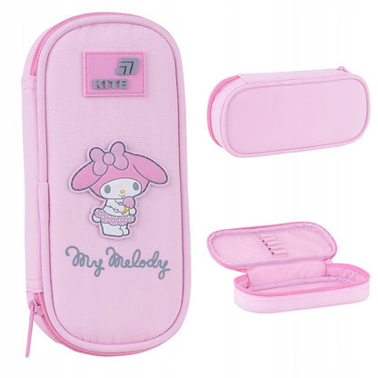 Usztywniany piornik dla dziewczyny Kite My Melody widoczny z każdej perspektywy.
