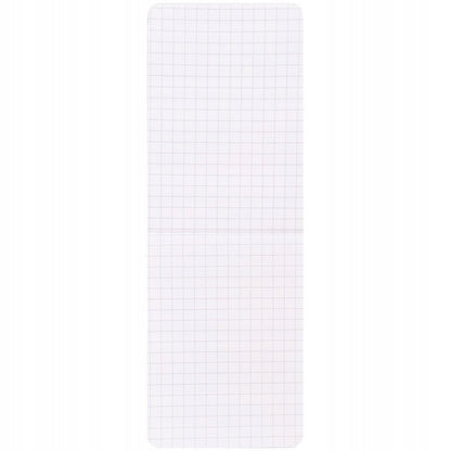 Notes w kratkę Kite – zbliżenie na białe kartki do notowania i rysowania.
