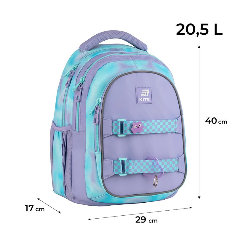 Plecak szkolny z wymiarami i pojemnością 20,5 L, funkcjonalny plecak dziecięcy