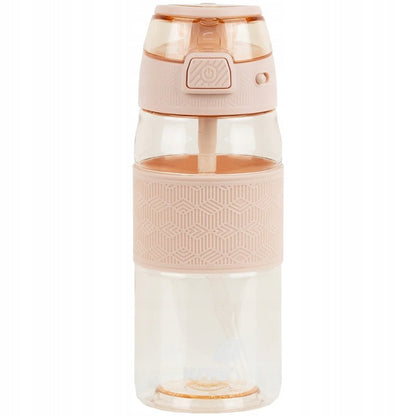Butelka na wodę Kite 600 ml – nowoczesny design z gumowanym uchwytem.