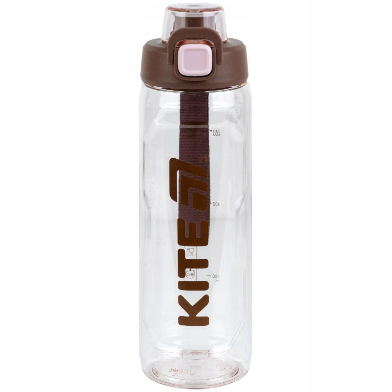 Tritanowa butelka na wodę Kite 800 ml ze słomką i ustnikiem do szkoły i na trening