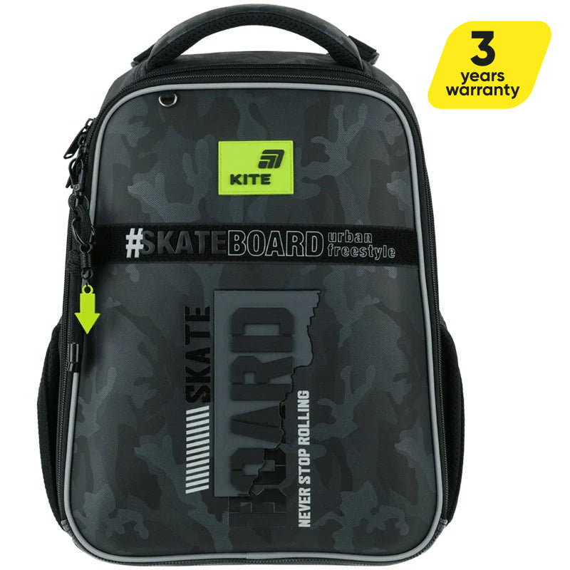 Rucsac ortopedic pentru școală, pentru băieți, clasele 1-4, Kite SK8 Board