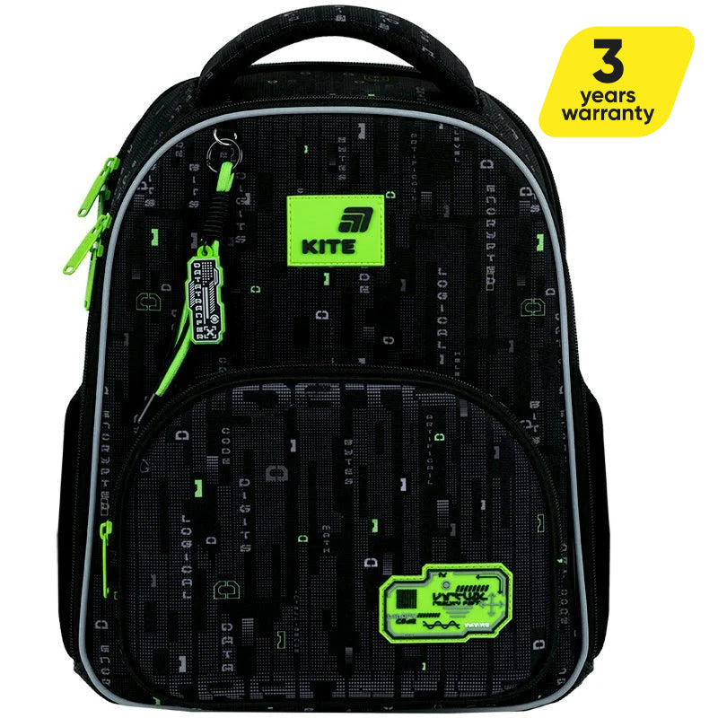 Ghiozdan școlar ortopedic Kite Digital pentru băieți 130–145 cm