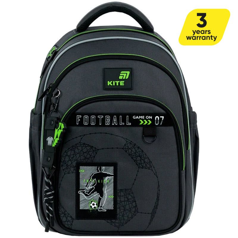 Rucsac școlar ortopedic ergonomic Kite Goal pentru băieți, clasele 1-3
