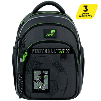 Rucsac școlar ortopedic ergonomic Kite Goal pentru băieți, clasele 1-3