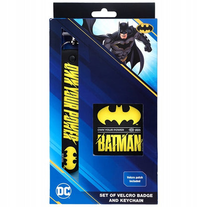 naszywka i brelok Batman Kite widok ogólny
