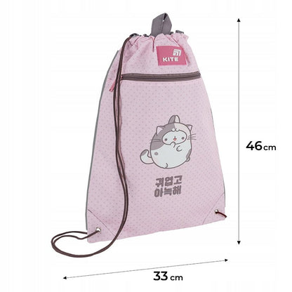 Pojemny worek Kite na buty i strój z licencją Molang.
