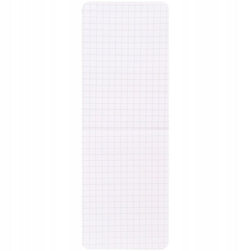 Notes w kratkę Kite – zbliżenie na białe arkusze idealne do pisania.