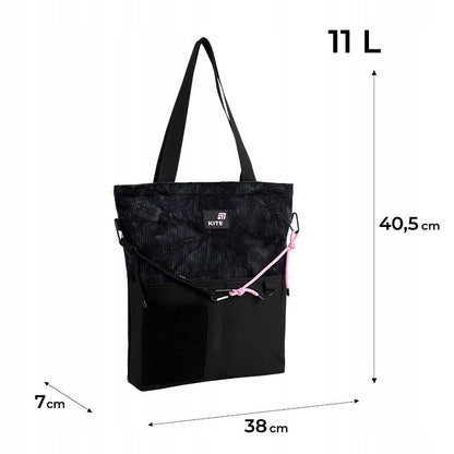torba dla dziewczyn w stylu casual czarna