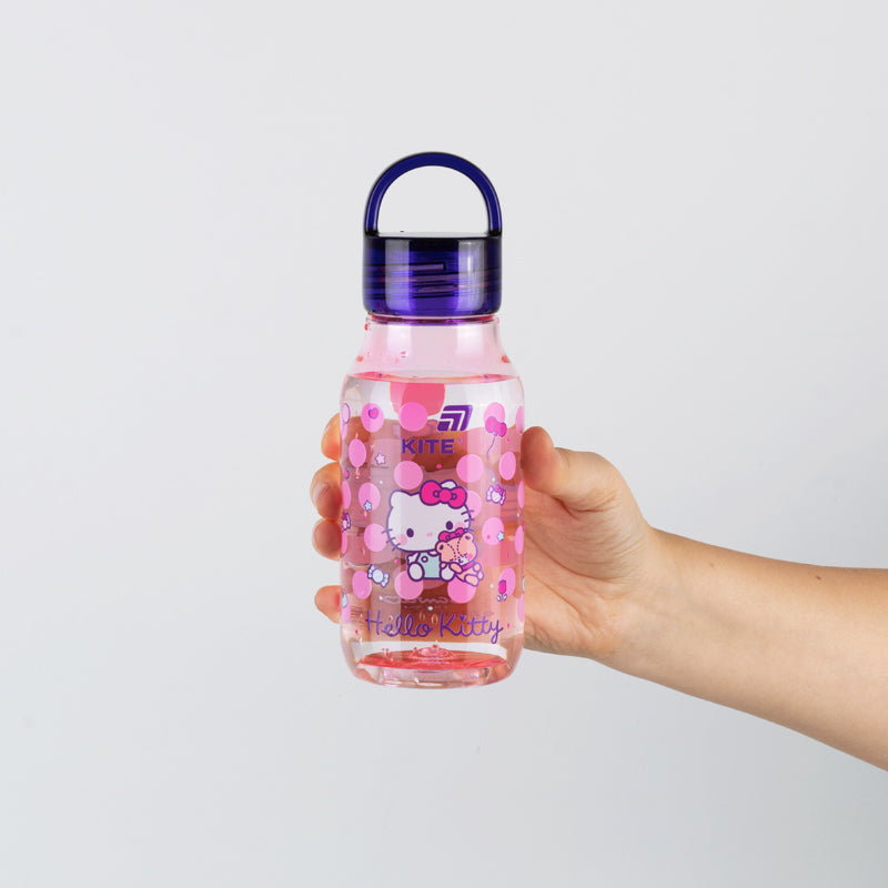 Mała butelka na wodę 430 ml dla dzieci tritan zakręcana z uchwytem Kite