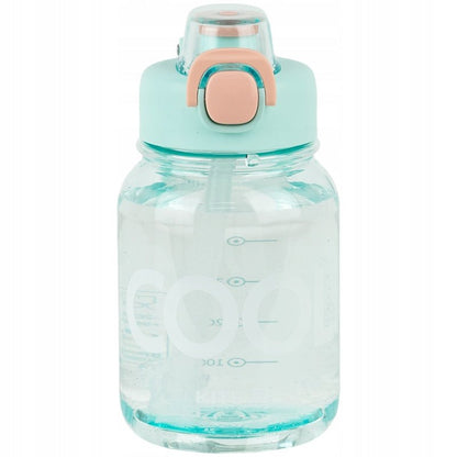 Bidon na wodę ze słomką 700 ml bpa free zielony Kite