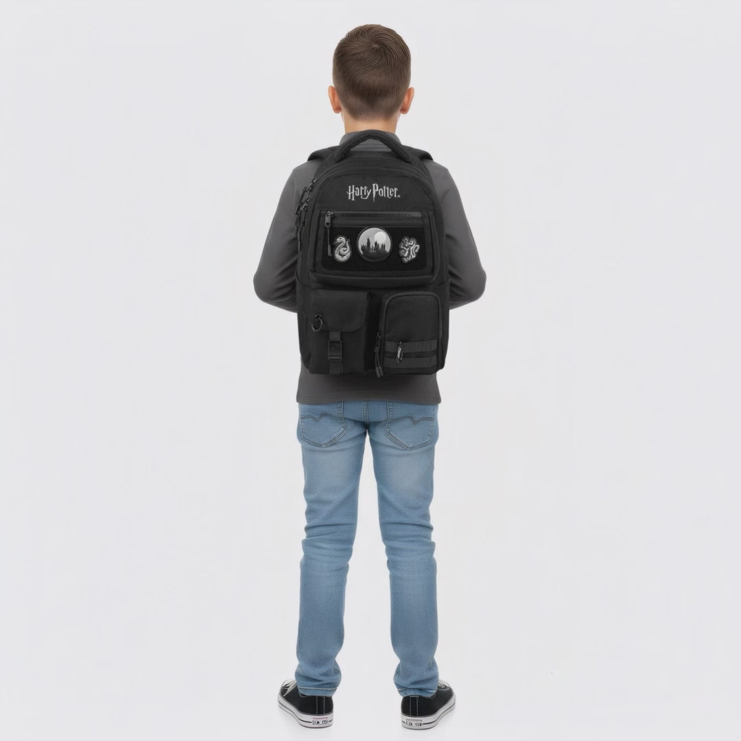 Rucsac școlar pentru băieți cu imprimeu de zmeu Harry Potter