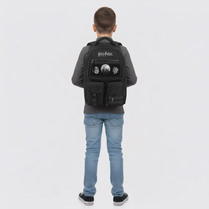 Rucsac școlar pentru băieți cu imprimeu de zmeu Harry Potter