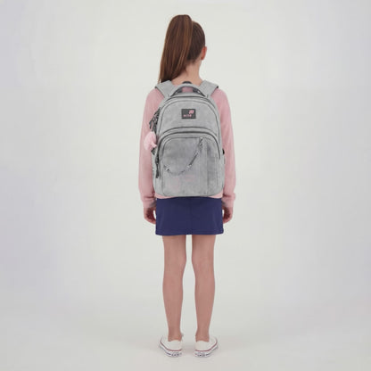 Rucsac elegant pentru școală, Kite Hello Kitty, cu lanț și breloc, 9-12 ani