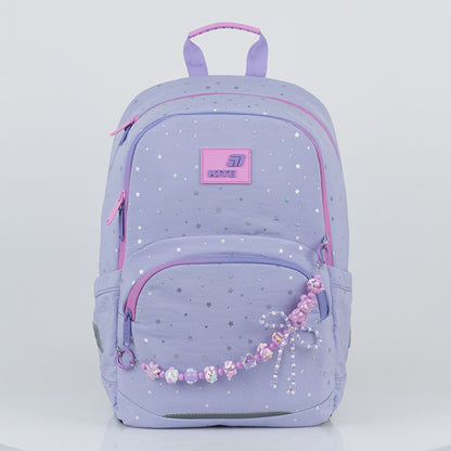 Rucsac școlar ortopedic Kite Twinke violet pentru fete, stea