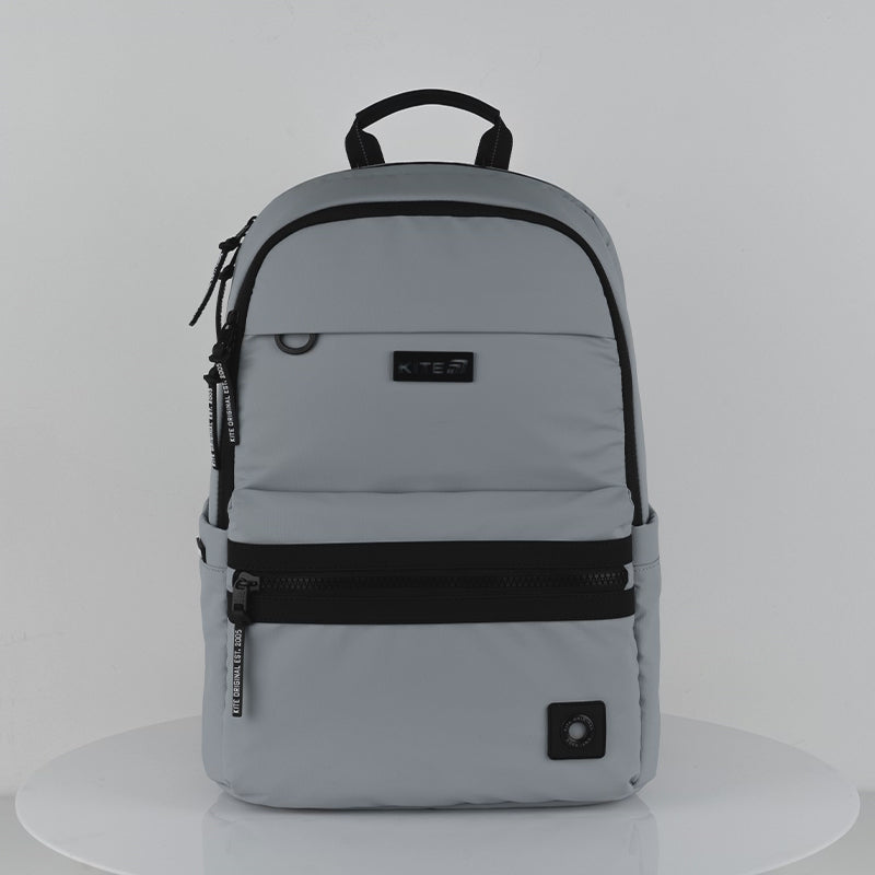 Rucsac școlar Kite pentru copii, gri deschis, anatomic