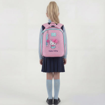 Ghiozdan școlar ortopedic Hello Kitty Kite pentru fete până la clasa I