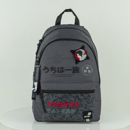 Rucsac școlar pentru copii Kite Naruto gri