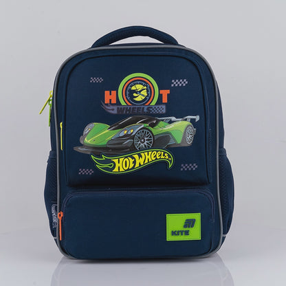Rucsac preșcolar Kite Hot Wheels pentru băieți 4-7 ani, ușor și spațios