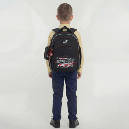 Rucsac școlar ortopedic ergonomic Kite Speed ​​​​Racer pentru băieți 6-8 ani