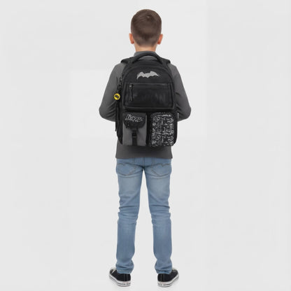 Rucsac școlar pentru băieți 9-12 ani negru DC Batman Kite