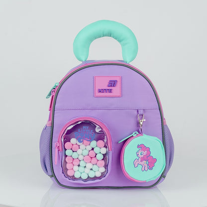 Rucsac preșcolar Kite My Little Pony pentru fete, violet, cu portofel