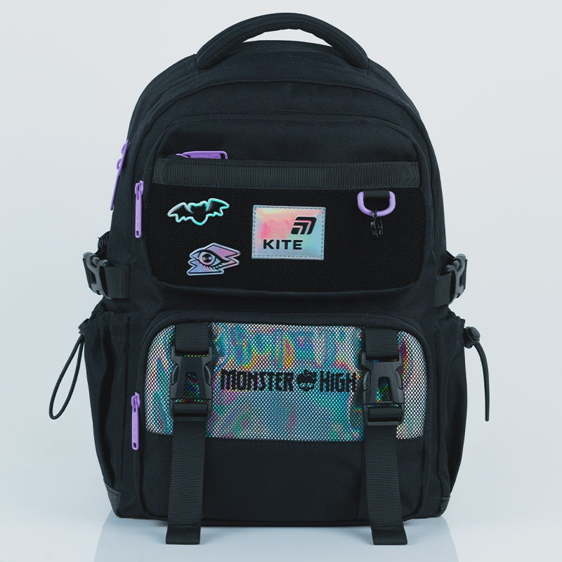 Rucsac școlar ortopedic Kite Monster High pentru fete, pentru școală