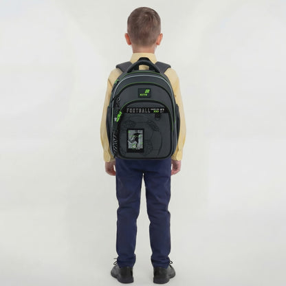 Rucsac școlar ortopedic ergonomic Kite Goal pentru băieți, clasele 1-3