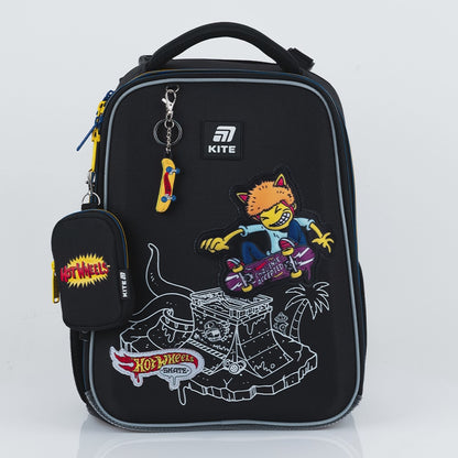 Ghiozdan școlar Hot Wheels Skate Kite pentru băieți