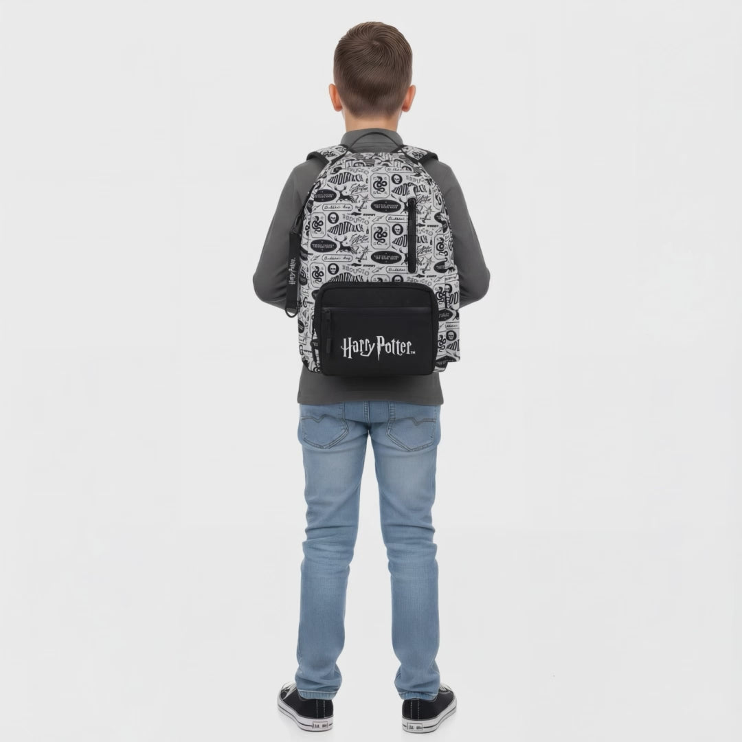 Rucsac școlar negru pentru băieți Kite Harry Potter (9-12 ani)