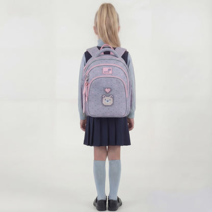 Rucsac școlar ortopedic ergonomic Kite Pixel Love pentru fete 6-8 ani