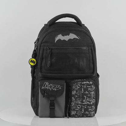Rucsac școlar pentru băieți 9-12 ani negru DC Batman Kite