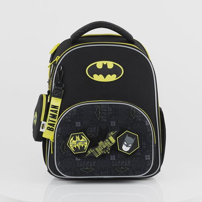 Ghiozdan școlar Kite pentru băieți, clasele 1-3, DC Batman