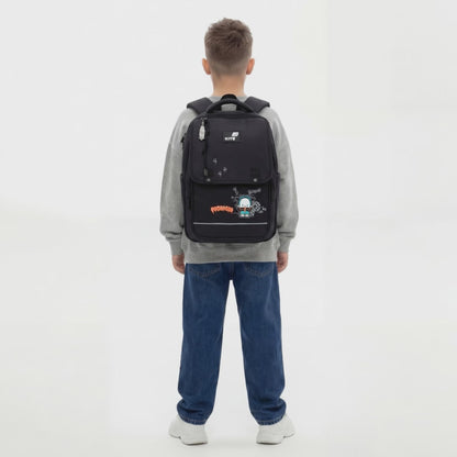 Rucsac școlar ortopedic Pochacco Kite negru pentru copii